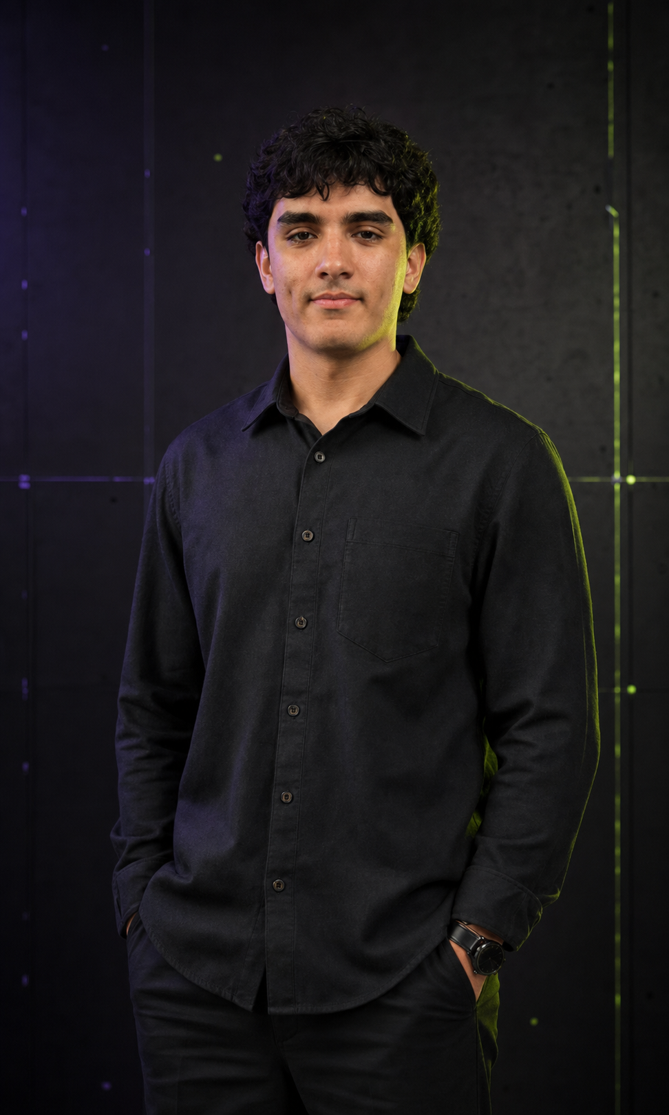Portrait of Sebastián Rodríguez, NovaSyn founding team member